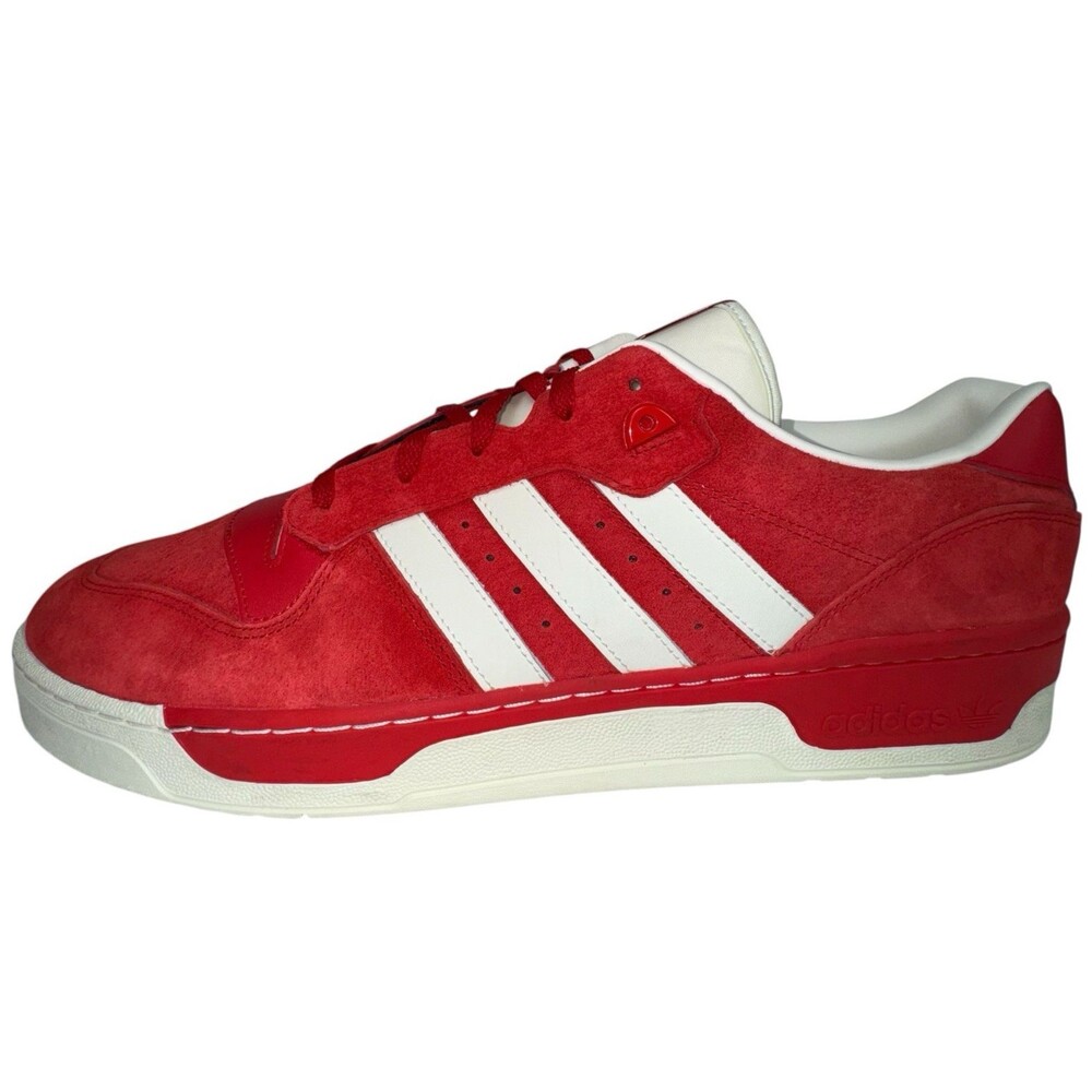 Adidas Size 19 Red Sneaker Shoe Rivalry Low Scarlet Big TaIl Rare Size Retro New